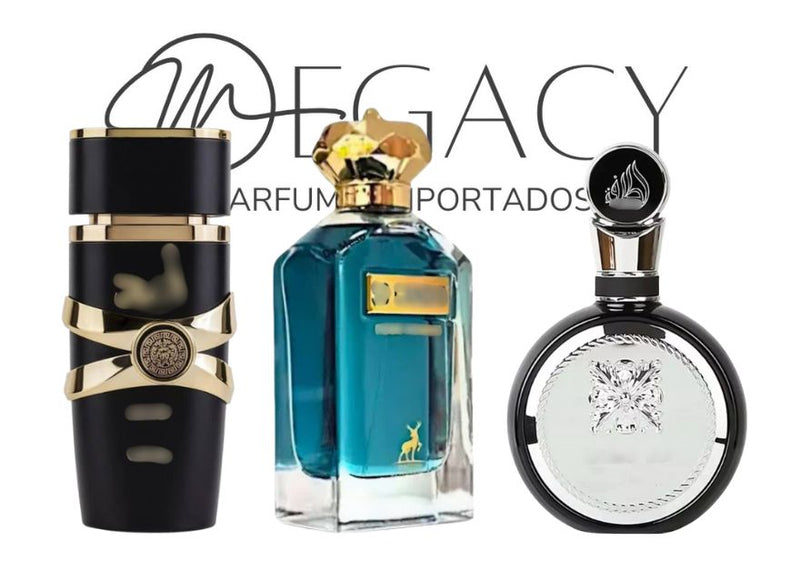 PROMOÇÃO COMPRE 1 LEVE 3 - Coleção Árabe Masculina Emirados Árabes - Pré Esquenta Black Friday! 🔥 - 100ml Cada